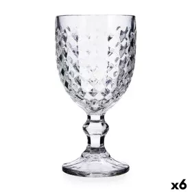 Wineglass Quid Diamond Urban Transparent Glass 340 ml (6 Units) by Quid, Water Glasses - Ref: S2710751, Price: 11,98 €, Disco...