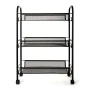 Vegetable trolley Quid Tito Black Metal 44 x 26 x 63 cm by Quid, Shelves and supports - Ref: S2710798, Price: 19,94 €, Discou...