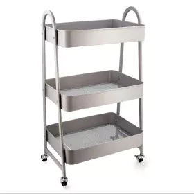 Chariot à légumes Quid Casio Gris Métal 45 x 30,6 x 77,5 cm de Quid, Étagères et supports - Réf : S2710804, Prix : 33,09 €, R...