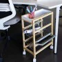 Carrito Verdulero Quid Gala Blanco Madera 40,5 x 24 x 60 cm de Quid, Estantes y soportes - Ref: S2710806, Precio: 26,86 €, De...