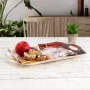 Breakfast tray Quid Habitat Multicolour Plastic 34 x 25 x 2 cm With handles Coffee (12 Units) by Quid, Plates and dishes - Re...