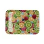 Plateau de petit déjeuner Quid Habitat Multicouleur Plastique 32 x 23 x 1,7 cm Avec des poignées Fruits (12 Unités) de Quid, ...