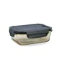 Lunchbox hermetisch Bidasoa Infinity rechteckig 630 ml Gelb Glas (12 Stück) von Bidasoa, Lagerung von Lebensmitteln - Ref: S2...