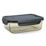 Lunchbox hermetisch Bidasoa Infinity rechteckig 1,5 L Gelb Glas (12 Stück) von Bidasoa, Lagerung von Lebensmitteln - Ref: S27...