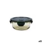 Porta pranzo Ermetico Bidasoa Infinity Rotonda 390 ml Giallo Vetro (12 Unità) di Bidasoa, Conservazione di alimenti - Rif: S2...