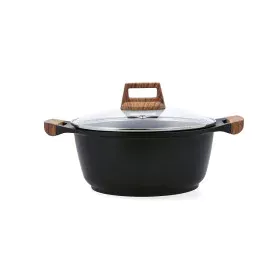 Casserole avec Couvercle Quid Karbon Aluminium fondu Noir 20 cm de Quid, Faitouts - Réf : S2710933, Prix : 23,58 €, Remise : %