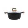 Casserole with lid Quid Karbon Cast aluminium Black 20 cm by Quid, Casserole pans - Ref: S2710933, Price: 23,58 €, Discount: %