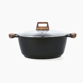 Casserole avec Couvercle Quid Karbon Aluminium fondu Noir 24 cm de Quid, Faitouts - Réf : S2710935, Prix : 28,77 €, Remise : %