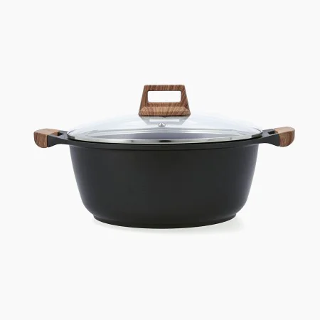 Cacerola Con Tapa Quid Karbon Aluminio fundido Negro 24 cm de Quid, Cacerolas - Ref: S2710935, Precio: 29,69 €, Descuento: %