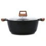 Casserole avec Couvercle Quid Karbon Aluminium fondu Noir 28 cm de Quid, Faitouts - Réf : S2710937, Prix : 34,51 €, Remise : %