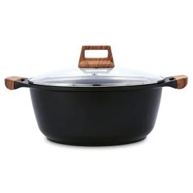 Casserole avec Couvercle Quid Karbon Aluminium fondu Noir 28 cm de Quid, Faitouts - Réf : S2710937, Prix : 32,68 €, Remise : %