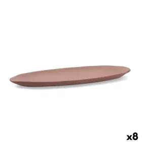 Vassoio per aperitivi Quid Mineral Gres Terracotta Ceramica 13 x 30,5 cm (8 Unità) di Quid, Piatti e teglie - Rif: S2710971, ...