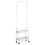 porte-manteaux Vinthera Moa Acier Blanc Avec des roues 45,5 x 29,5 x 159 cm de Vinthera, Portemanteaux - Réf : S2710976, Prix...