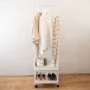 Hat stand Vinthera Moa Steel White With wheels 45,5 x 29,5 x 159 cm by Vinthera, Coat Racks - Ref: S2710976, Price: 34,64 €, ...