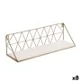 Shelves Vinthera Moa Steel Golden 40 x 12 x 12 cm (8 Units) by Vinthera, Shelving & Storage - Ref: S2710989, Price: 89,96 €, ...