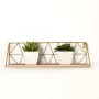 Shelves Vinthera Moa Steel Golden 40 x 12 x 12 cm (8 Units) by Vinthera, Shelving & Storage - Ref: S2710989, Price: 89,96 €, ...