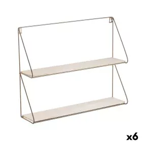 Shelves Vinthera Moa Steel Golden 50 x 40 x 12 cm (6 Units) by Vinthera, Shelving & Storage - Ref: S2710991, Price: 82,76 €, ...