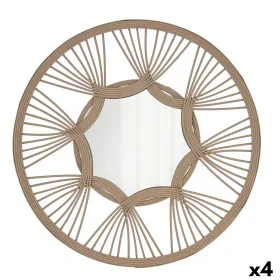 Specchio da parete Vinthera Moa Rattan Naturale 59 cm (4 Unità) di Vinthera, Specchi da parete - Rif: S2711007, Prezzo: 124,8...