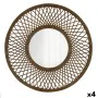 Miroir mural Vinthera Moa Rotin Naturel 59 cm (4 Unités) de Vinthera, Miroirs muraux - Réf : S2711009, Prix : 122,27 €, Remis...