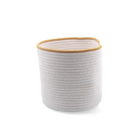 Decorative basket Vinthera Moa Cotton White 25 x 25 cm by Vinthera, Storage baskets - Ref: S2711024, Price: 9,28 €, Discount: %