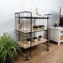 Serving trolley Vinthera Moa Black Steel 75 x 45 x 85 cm by Vinthera, Serving Trolleys - Ref: S2711064, Price: 63,32 €, Disco...