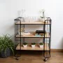 Serving trolley Vinthera Moa Black Steel 75 x 45 x 85 cm by Vinthera, Serving Trolleys - Ref: S2711064, Price: 63,32 €, Disco...