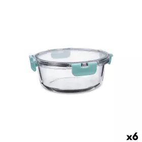 Hermetic Lunch Box Quid Purity Circular 970 ml Transparent Glass (6 Units) by Quid, Food storage - Ref: S2711181, Price: 26,9...