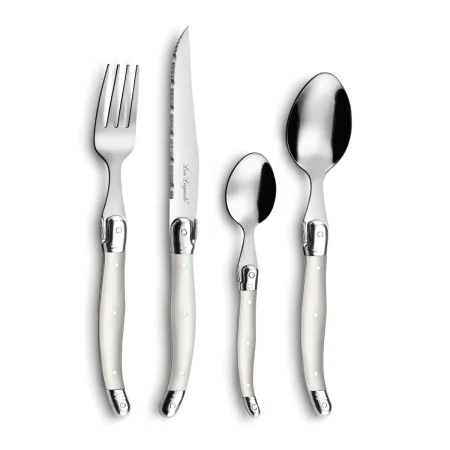 Cutlery Set Lou Laguiole Rustic 24 Pieces Bicoloured Metal by Lou Laguiole, Cutlery sets - Ref: S2711194, Price: 33,66 €, Dis...