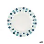 Dessert dish Quid Simetric Blue Ceramic 19 cm (12 Units) by Quid, Plates and dishes - Ref: S2711236, Price: 18,13 €, Discount: %