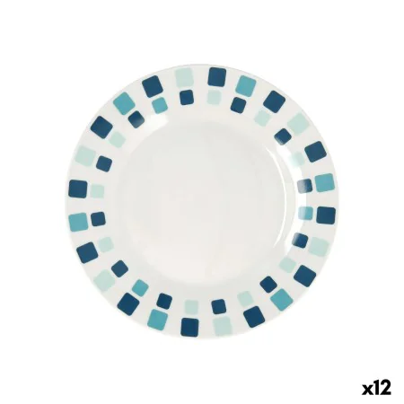 Dessert dish Quid Simetric Blue Ceramic 19 cm (12 Units) by Quid, Plates and dishes - Ref: S2711236, Price: 18,13 €, Discount: %