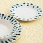 Dessert dish Quid Simetric Blue Ceramic 19 cm (12 Units) by Quid, Plates and dishes - Ref: S2711236, Price: 18,13 €, Discount: %