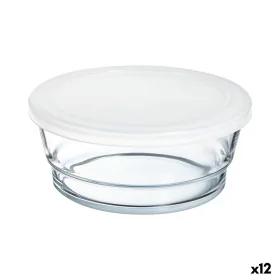 Panier-repas rond avec couvercle Arcoroc So Urban Bicolore verre 1,1 L (12 Unités) de Arcoroc, Stockage des aliments - Réf : ...