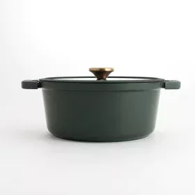 Casserole avec Couvercle Bidasoa Tiara Aluminium fondu Vert 28 cm de Bidasoa, Faitouts - Réf : S2711278, Prix : 33,78 €, Remi...