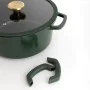 Casserole with lid Bidasoa Tiara Cast aluminium Green 28 cm by Bidasoa, Casserole pans - Ref: S2711278, Price: 32,74 €, Disco...