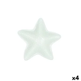 Bowl Quid Kaleido Green Ceramic Star 16 x 16 x 3,5 cm (4 Units) by Quid, Bowls and large cups - Ref: S2711432, Price: 19,90 €...