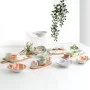 Bowl Quid Kaleido Coral Ceramic Shell 16 x 14 x 4 cm (4 Units) by Quid, Bowls and large cups - Ref: S2711434, Price: 18,78 €,...