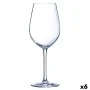 Copo para vinho Evoque Transparente 550 ml (6 Unidades) de BigBuy Sommelier, Copos de vinho - Ref: S2711439, Preço: 12,29 €, ...