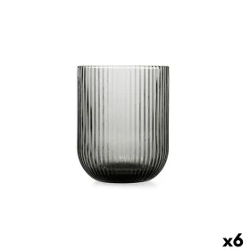 Vaso Bidasoa Fosil Gris Vidrio 280 ml (6 Unidades) de Bidasoa, Vasos de agua y de whisky - Ref: S2711471, Precio: 13,61 €, De...