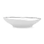 Assiette plate Quid Select Filo Blanc Noir Plastique Triangulaire 26 x 21 x 5,9 cm (9 Unités) de Quid, Plats et plateaux - Ré...