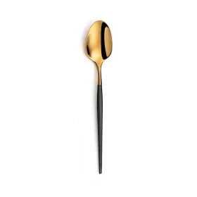 Set of Spoons Amefa Soprano Black Golden Metal Stainless steel 12 Units by Amefa, Spoons - Ref: S2711497, Price: 39,92 €, Dis...