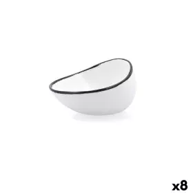 Cuenco Ariane Vital Filo Blanco Negro Cerámica 12,5 cm (8 Unidades) de Ariane, Cuencos y tazones - Ref: S2711529, Precio: 45,...