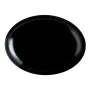 Flat Plate Luminarc Friends Time Black Glass 30 x 26 cm Meat (12 Units) by Luminarc, Plates and dishes - Ref: S2711542, Price...