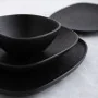 Bowl Bidasoa Fosil Black Ceramic Squared 14 X 13,9 X 6,8 CM (9Units) by Bidasoa, Bowls and large cups - Ref: S2711600, Price:...