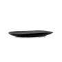 Flat Plate Bidasoa Fosil Black Ceramic Oval 22,8 x 20,1 x 2,2 cm (9Units) by Bidasoa, Plates and dishes - Ref: S2711606, Pric...