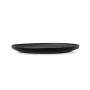 Flat Plate Bidasoa Fosil Black Ceramic 26,5 x 26,4 x 2,3 cm (6 Units) by Bidasoa, Plates and dishes - Ref: S2711620, Price: 3...