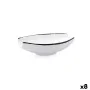 Bowl Ariane Vital Filo White Black Ceramic 19 x 13,5 cm (8 Units) by Ariane, Bowls and large cups - Ref: S2711638, Price: 61,...