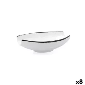 Cuenco Ariane Vital Filo Blanco Negro Cerámica 19 x 13,5 cm (8 Unidades) de Ariane, Cuencos y tazones - Ref: S2711638, Precio...