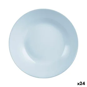 Deep Plate Luminarc Diwali Paradise Blue Glass 20 cm (24 Units) by Luminarc, Plates and dishes - Ref: S2711652, Price: 43,35 ...