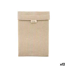 Porte-Goûters Koala Eco Friendly Beige Textile 26 x 17,5 cm A rayures (12 Unités) de Koala, Stockage des aliments - Réf : S27...