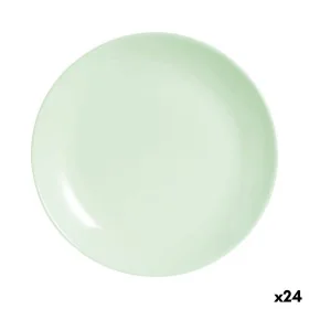 Dessert dish Luminarc Diwali Paradise Green Glass 19 cm (24 Units) by Luminarc, Plates and dishes - Ref: S2711709, Price: 44,...